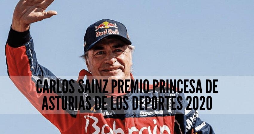 carlos sainz premio princesa de asturias 2020