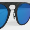 Gafas de sol Aviator Blue Mirror. Fibra de carbono, cristales polarizados, filtro UV-400.