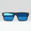 Gafas de sol Square Blue Mirror. Fibra de carbono, cristales polarizados, filtro UV-400.